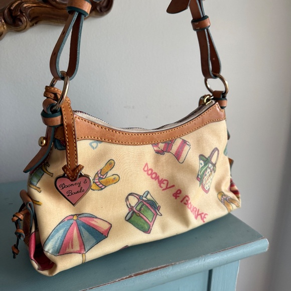 Dooney & Bourke Miami Beach Themed Slouch Shoulder Bag - Picture 5 of 14